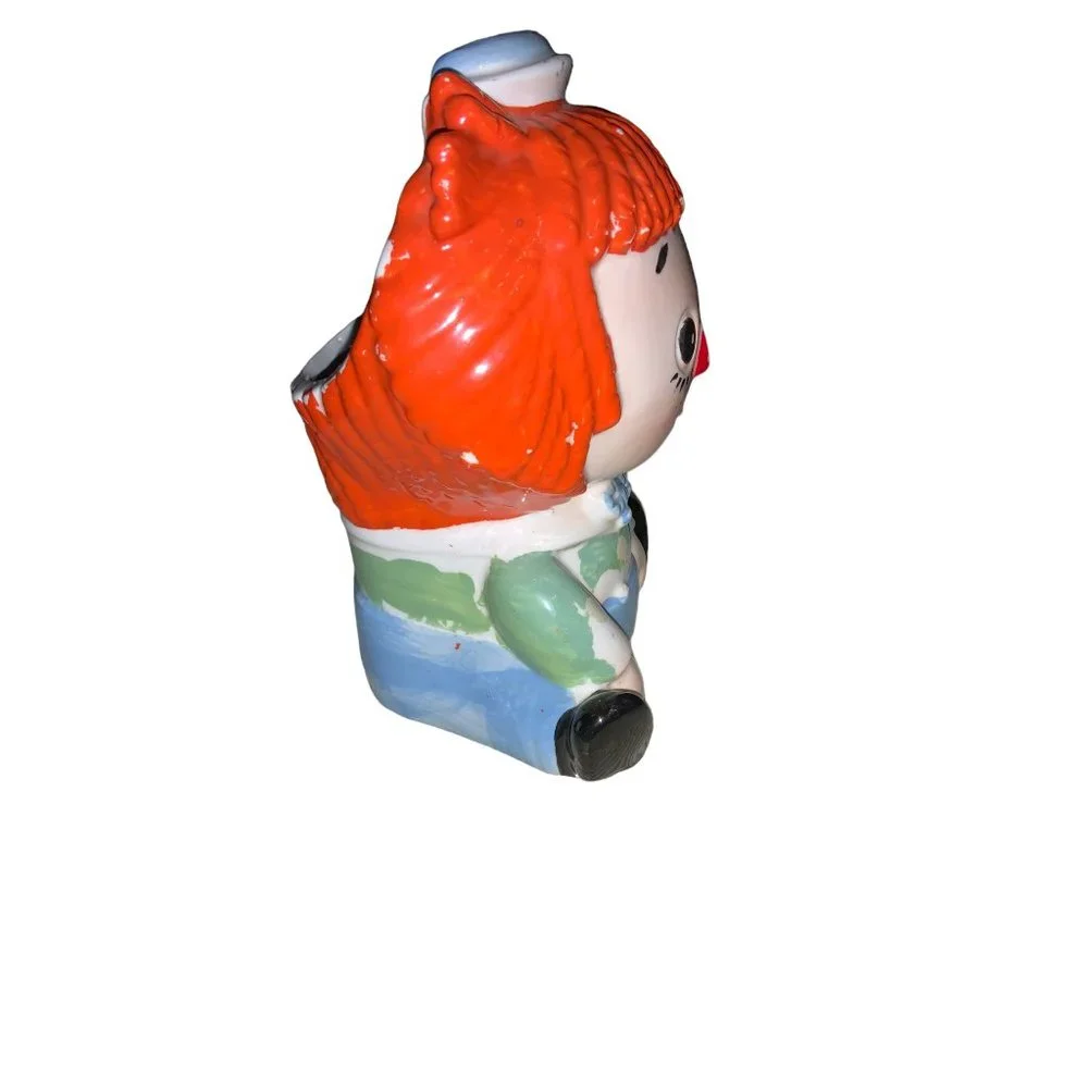 Lefton Raggedy Andy Planter